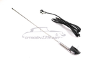 Roof antenna, chrome, sprung base