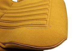 [717756] Seat covers ID-DS print pattern 'Caramel' 1973-1975, set front and rear