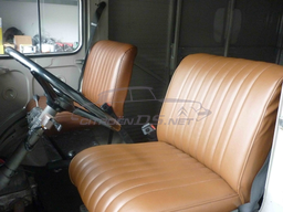 [H81743] Seat cover Skai brown &lt;-1961