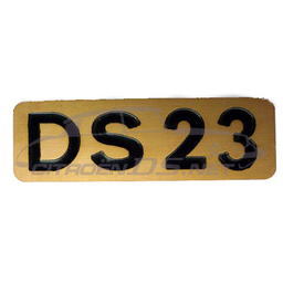[514951] Type plate &quot;DS 23&quot; Safari