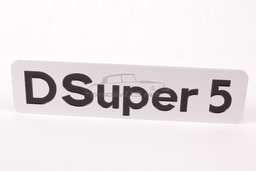 [514945] Typenschild 'D SUPER 5'