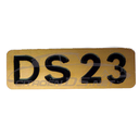 Typenschild/ Monogramm "DS23" Break