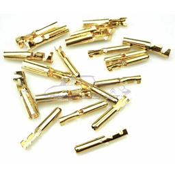 [207127] Brass wiring connectors, 3mm, set 10,