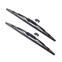 Wiper blades black 09/1971-1975, pair