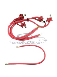[206025] Ignition cables, carburettor type, set, original Bougicord 1965-1975