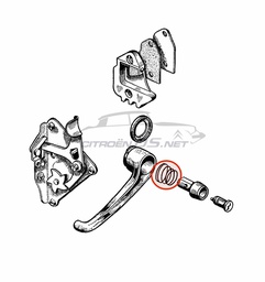 [615006] Spring for push button of doorhandle 1955-9/71