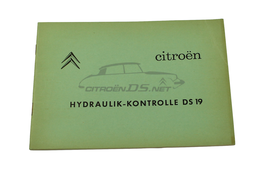 [918285] Commande hydraulique Citroen DS19, 09/1960 -&gt;, ORIGINAL 
