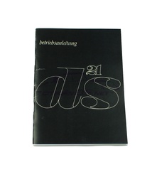 [918296] Citroen DS21 owner's manual, edition 10/67, reprint, the German edition