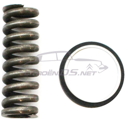 [104263] Clutch cylinder repair kit, large, with spring, 07/1972-1975