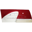 Door panels Non-Pallas  "cornaline red" (1965-'75), set for 1 car