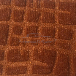 [717460] Door panel waffle pattern Rhovyline &quot;rust orange&quot; (1957-1961) set of 4