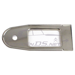 [514246] Escutcheon for check strap, rear door, Pallas, stainnless steel