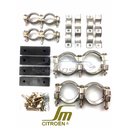 Set de montage échappement pour Citroën SM, INOX