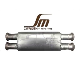 [S207025] Front exhaust silencer for Citroën SM